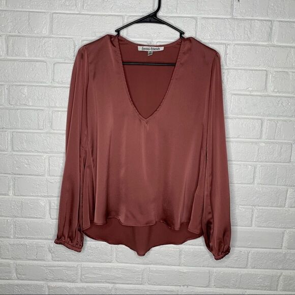 Lovers + Friends Daydream Blouse in Rose size XS - Picture 1 of 5
